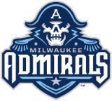 Logo des Admirals de Milwaukee